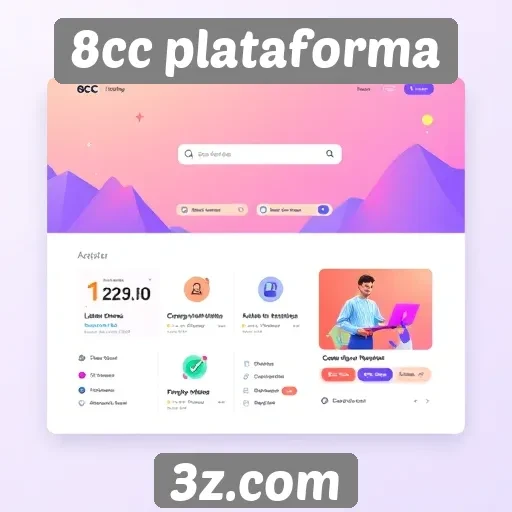 Navegação intuitiva no site 8cc impulsiona experiência do usuário